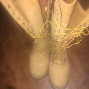 Timberland calf high boots